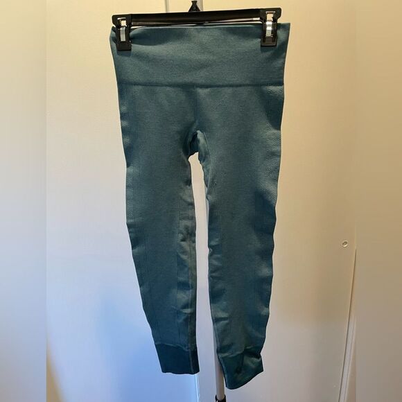 Lululemon athletica Teal Leggings Size Medium - Picture 1 of 5